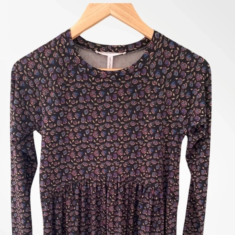 BCBGeneration Floral Print Babydoll Dress Size XXS